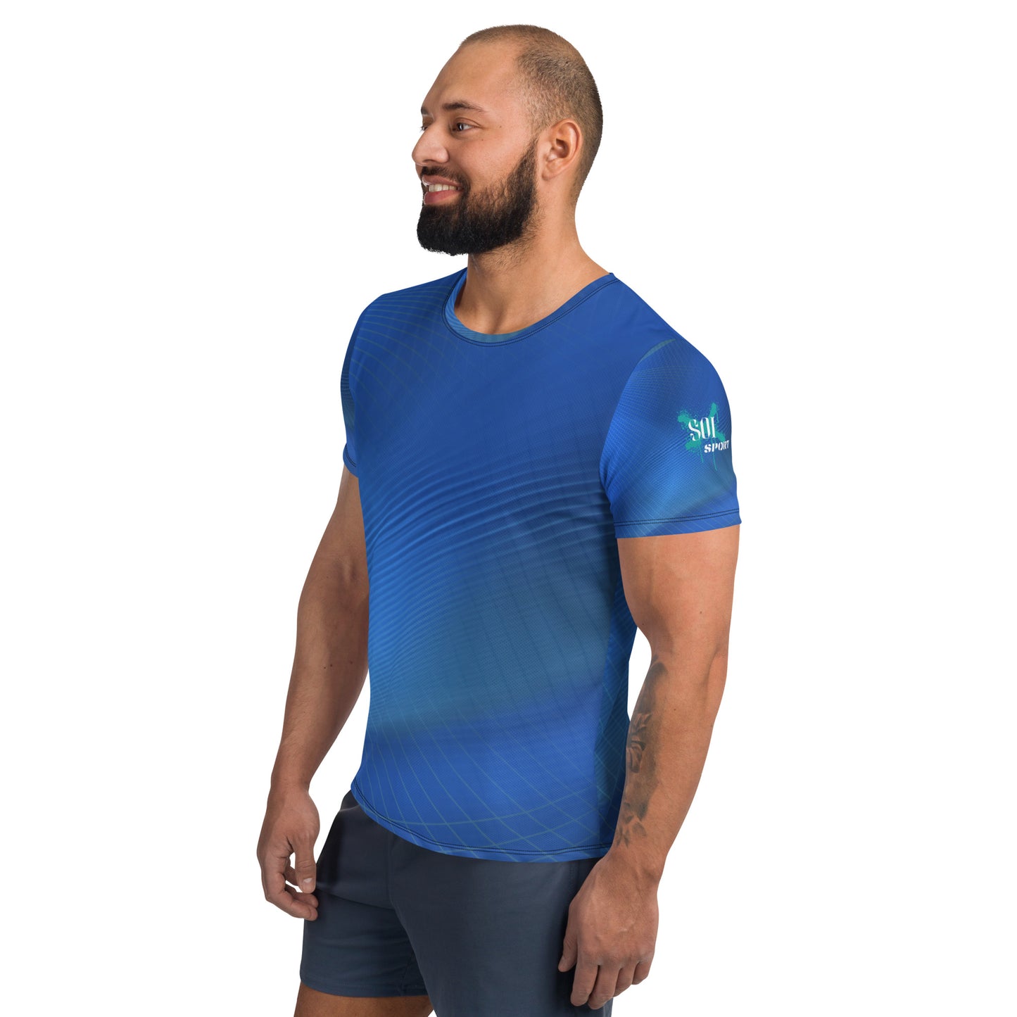 All-Over Print Men's Athletic T-shirt