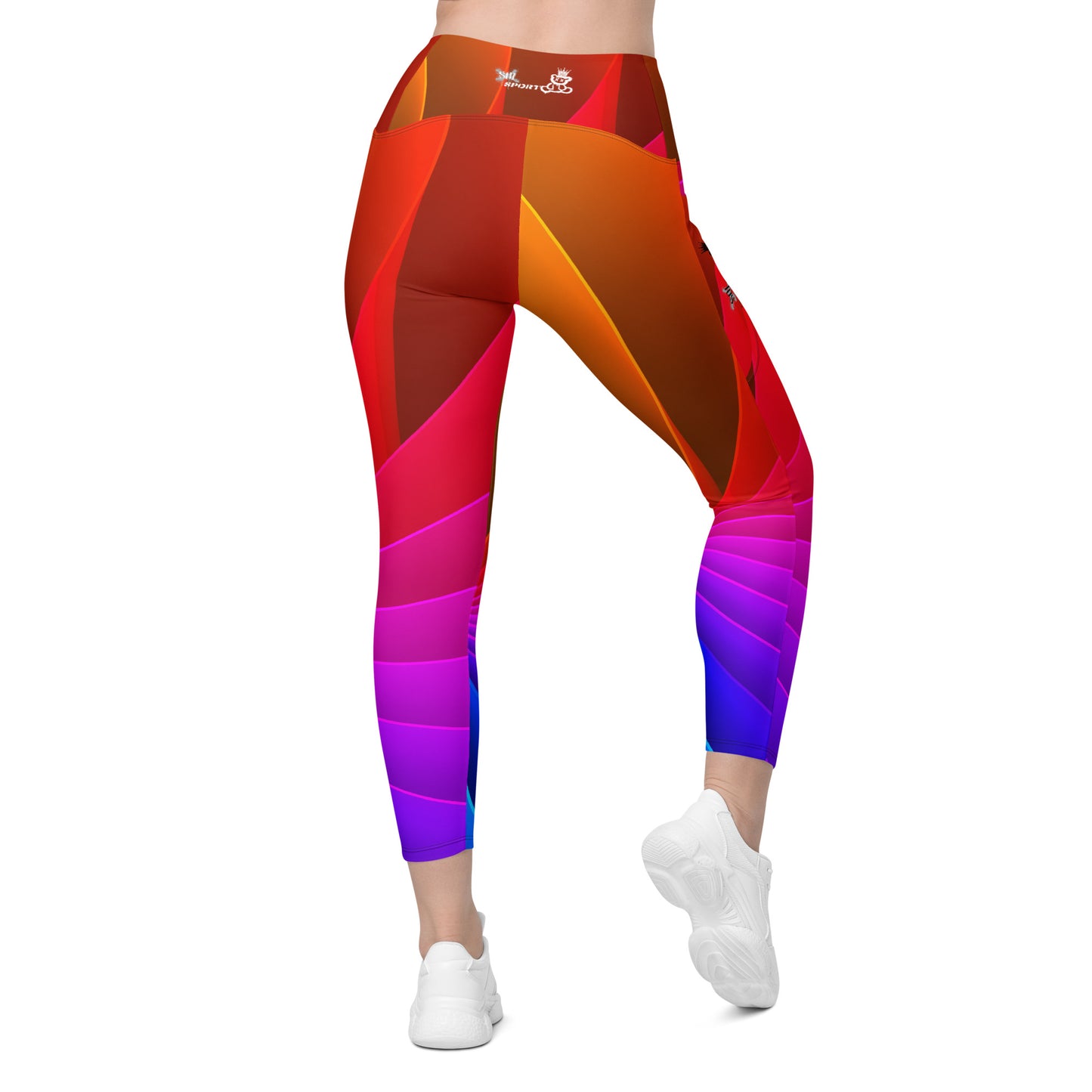 Soi-Crossover leggings with pockets