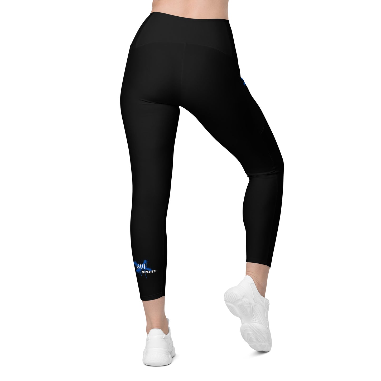 Soi-Crossover leggings with pockets