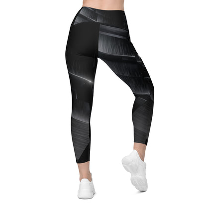 Soi-Crossover leggings with pockets