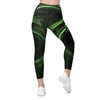 Soi-Crossover leggings with pockets