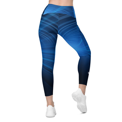 Soi-Crossover leggings with pockets