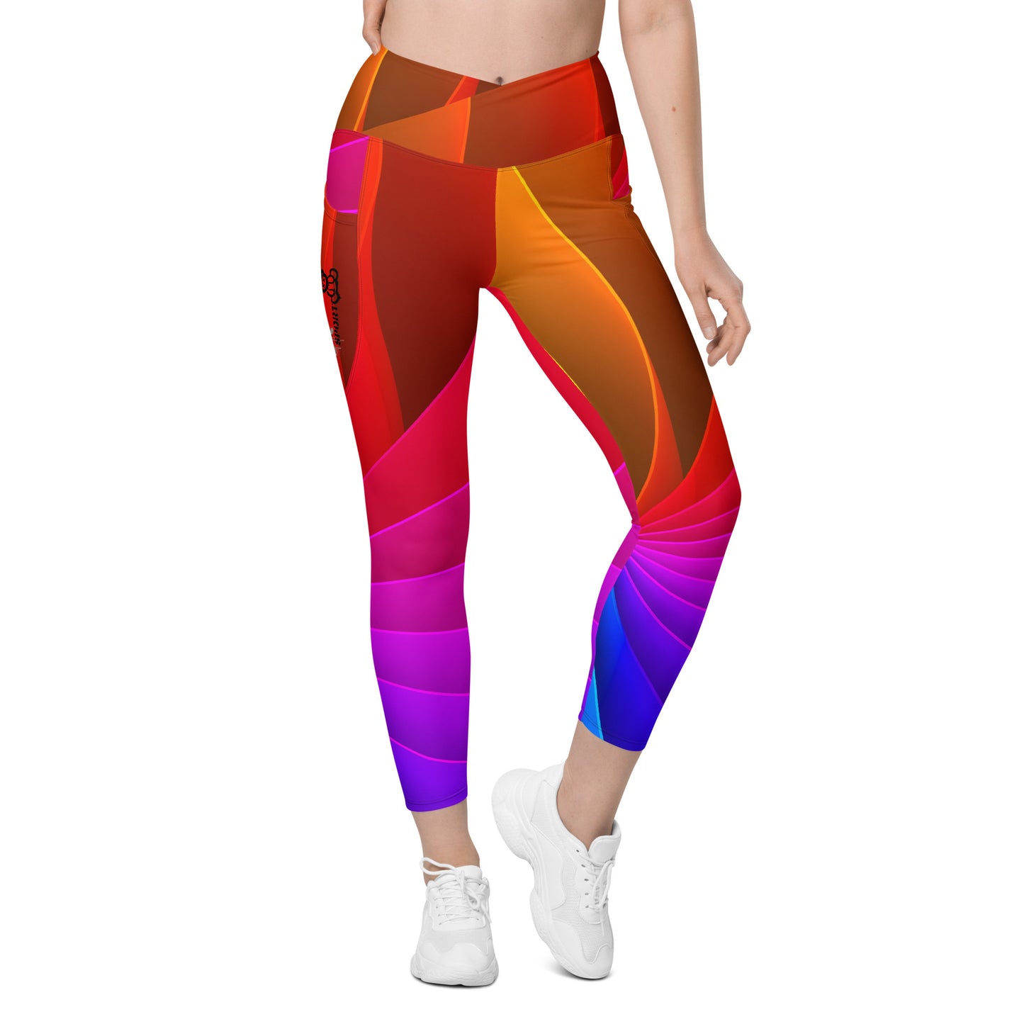 Soi-Crossover leggings with pockets