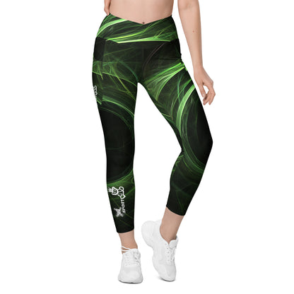 Soi-Crossover leggings with pockets