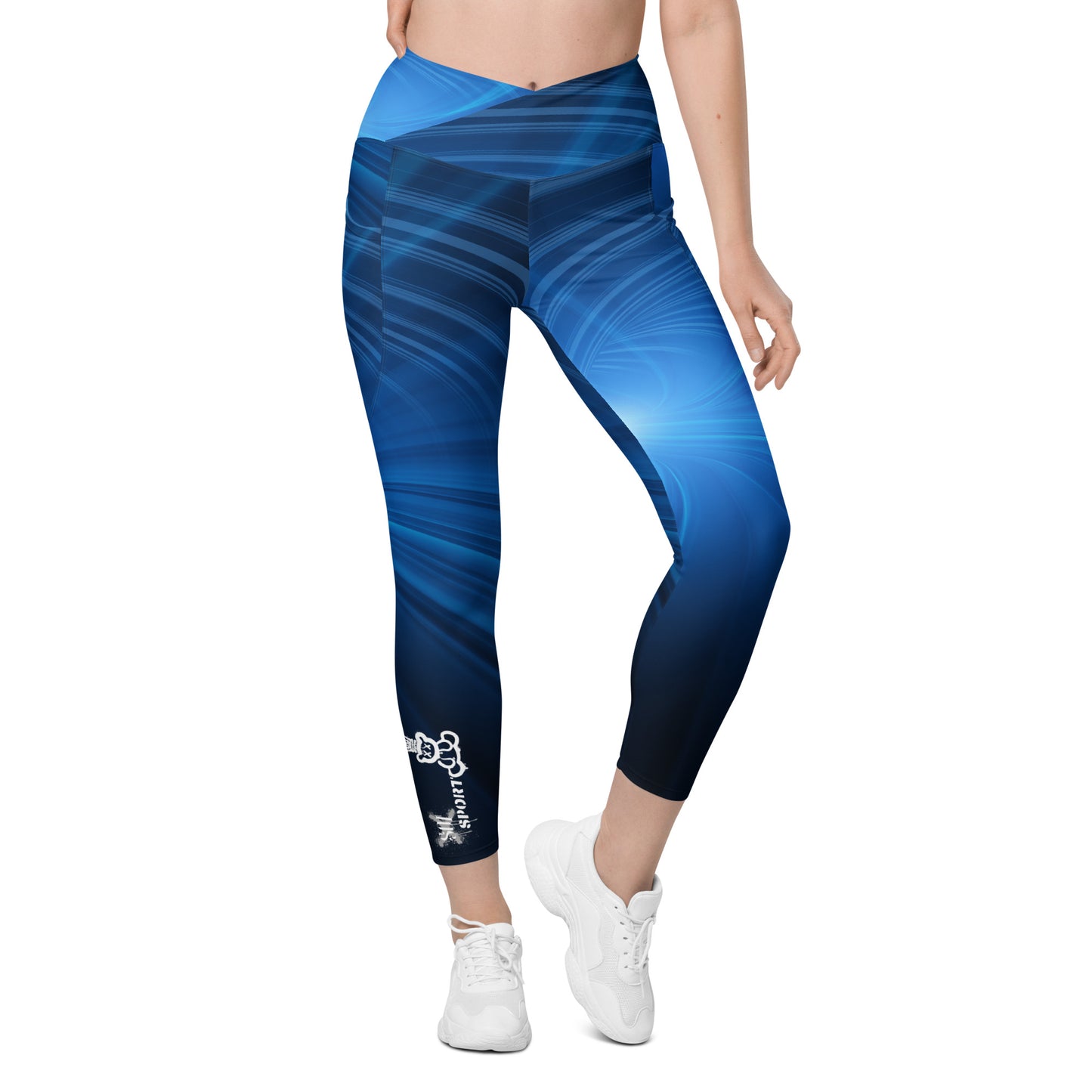 Soi-Crossover leggings with pockets