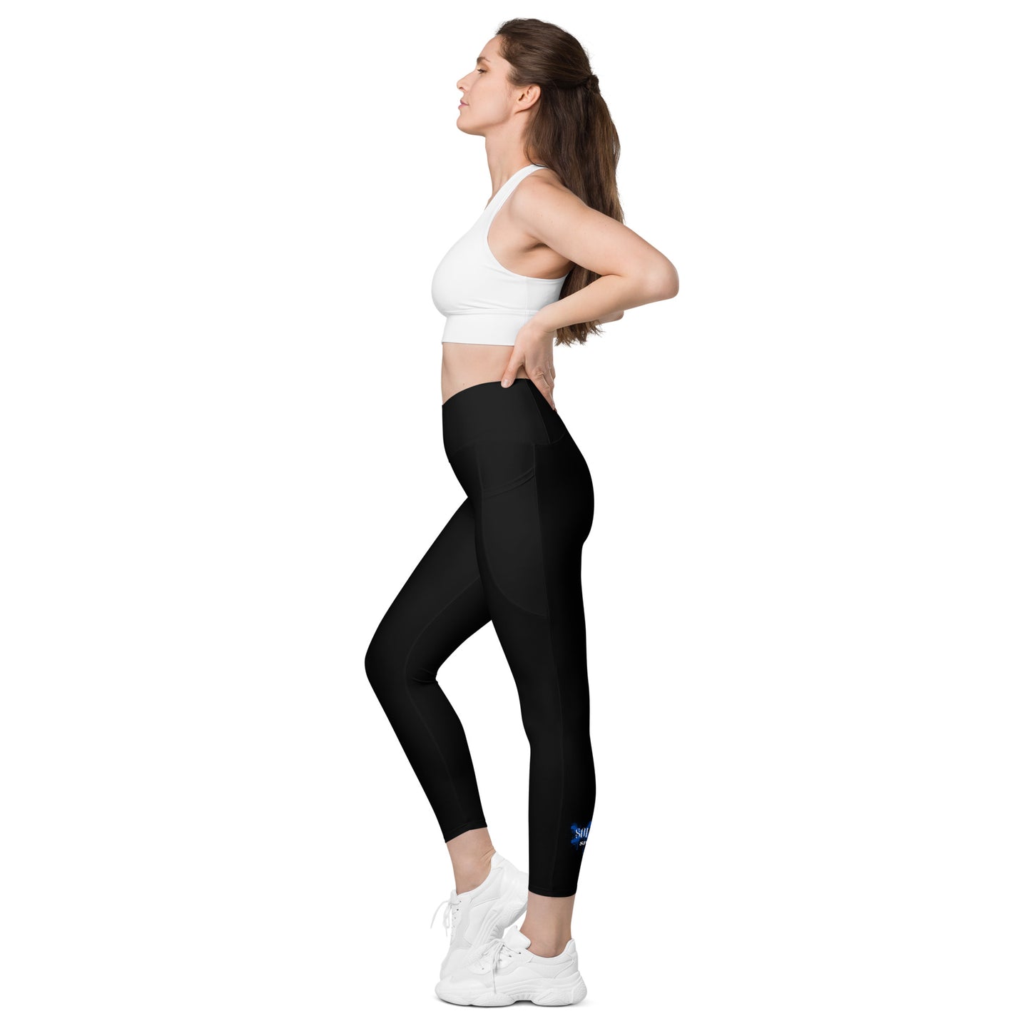 Soi-Crossover leggings with pockets