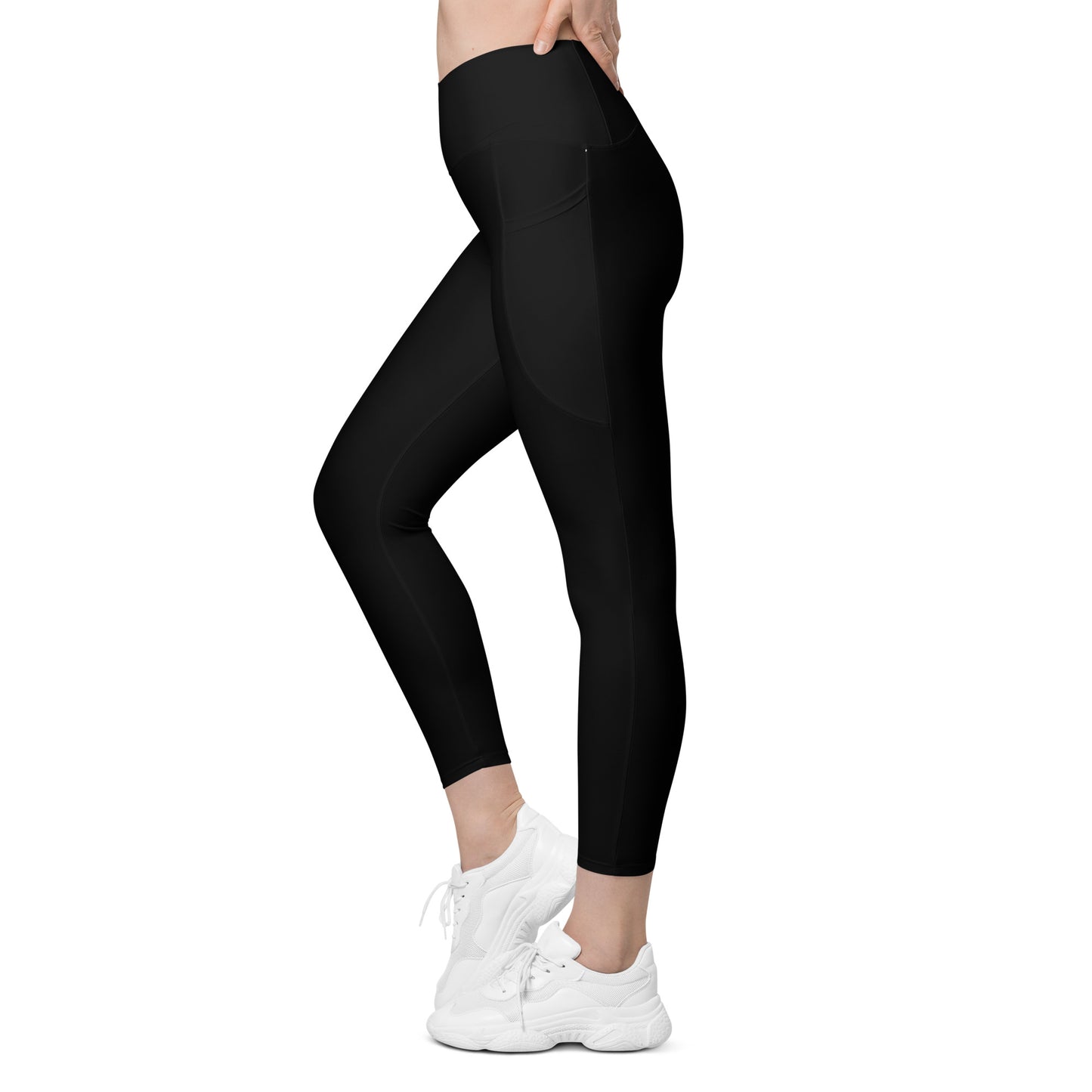 Soi-Crossover leggings with pockets