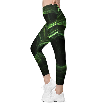 Soi-Crossover leggings with pockets