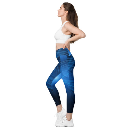 Soi-Crossover leggings with pockets