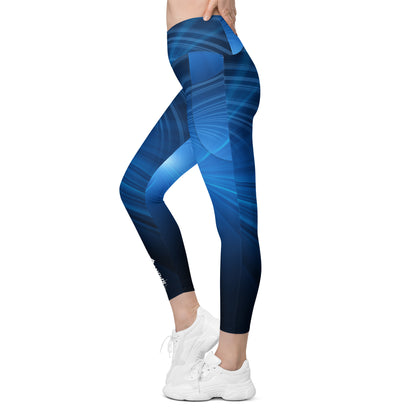 Soi-Crossover leggings with pockets