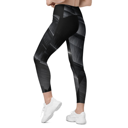 Soi-Crossover leggings with pockets