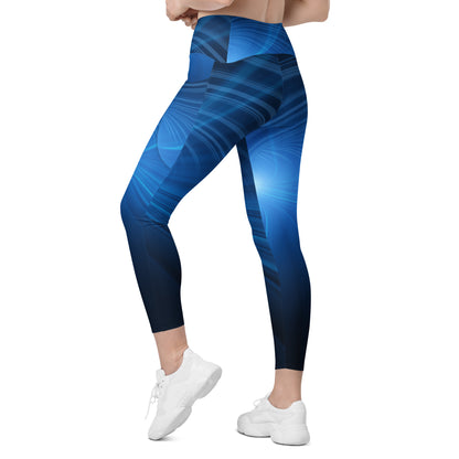 Soi-Crossover leggings with pockets