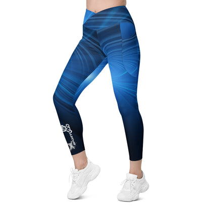 Soi-Crossover leggings with pockets