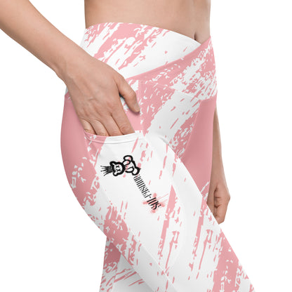 Soi-Crossover leggings with pockets