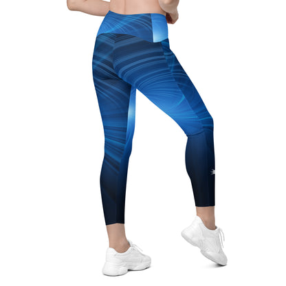 Soi-Crossover leggings with pockets