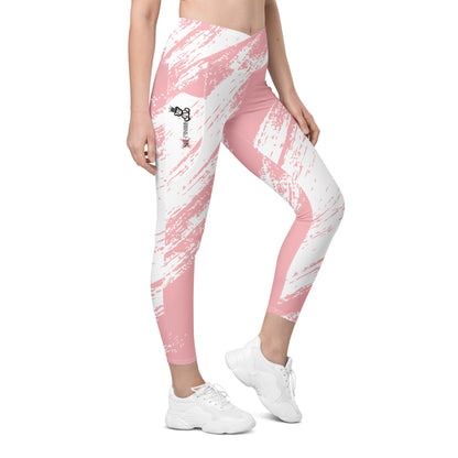 Soi-Crossover leggings with pockets