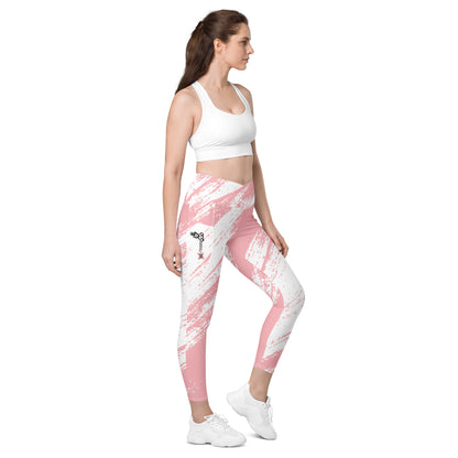 Soi-Crossover leggings with pockets