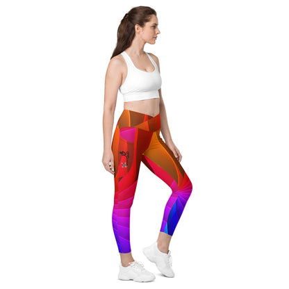 Soi-Crossover leggings with pockets