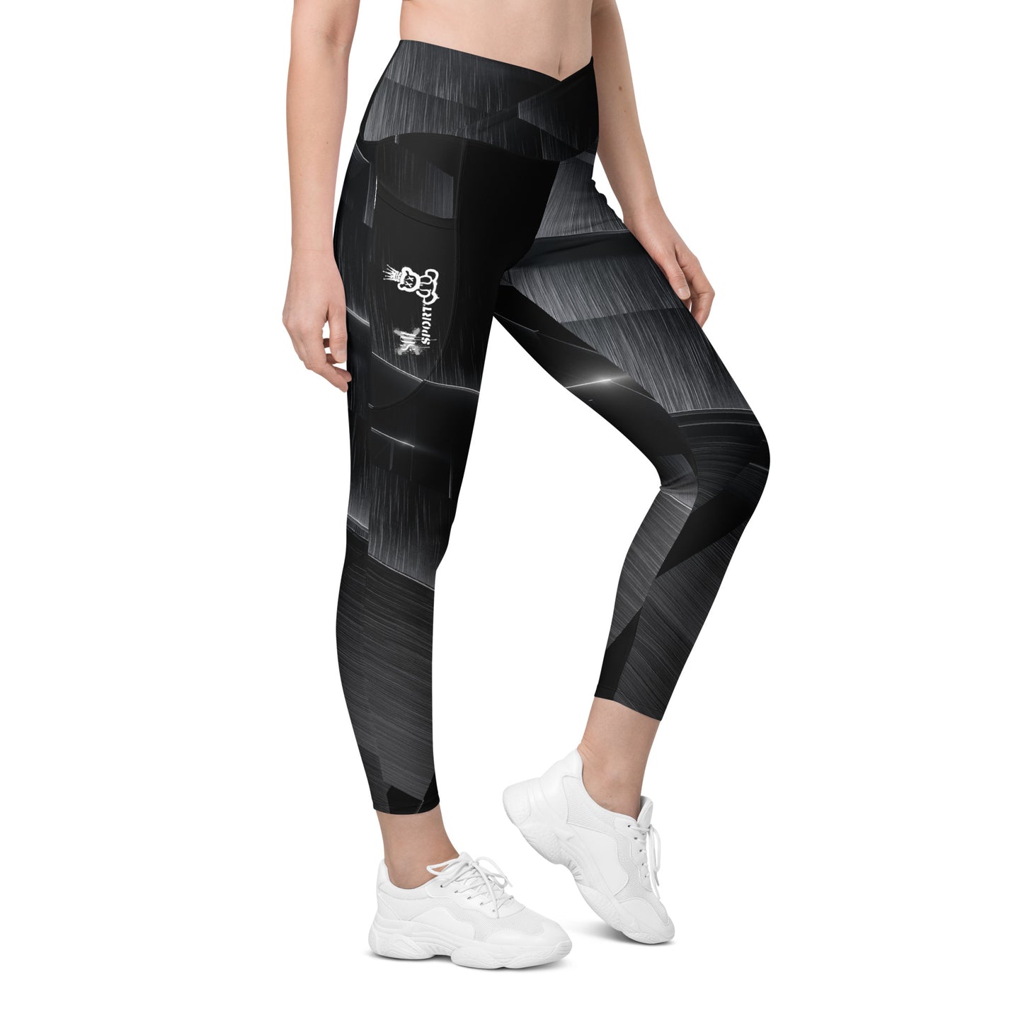 Soi-Crossover leggings with pockets