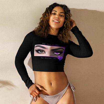 Soi-Long-sleeve Crop Top