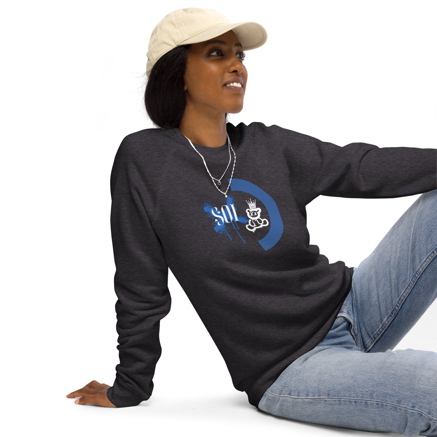 Soi-raglan sweatshirt