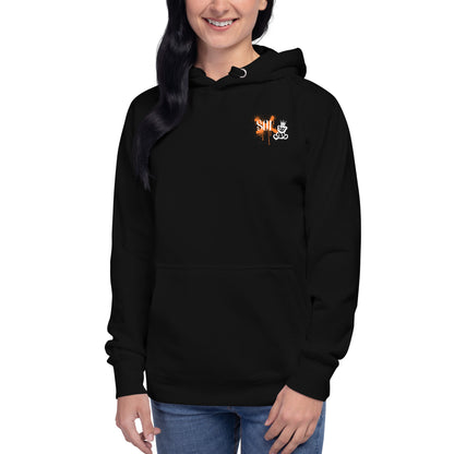 AnnXmadita HOT BURN Hoodie - Black