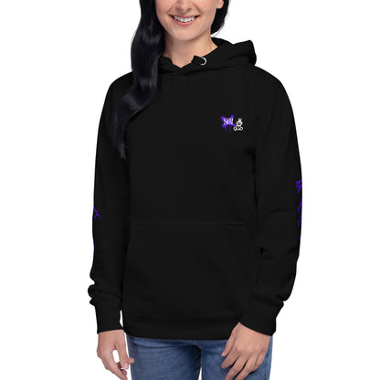 AnnXmadita X LisaIstLost Hoodie - Black / Purple