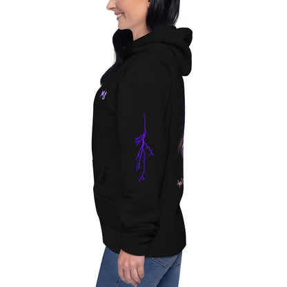 AnnXmadita X LisaIstLost Hoodie - Black / Purple