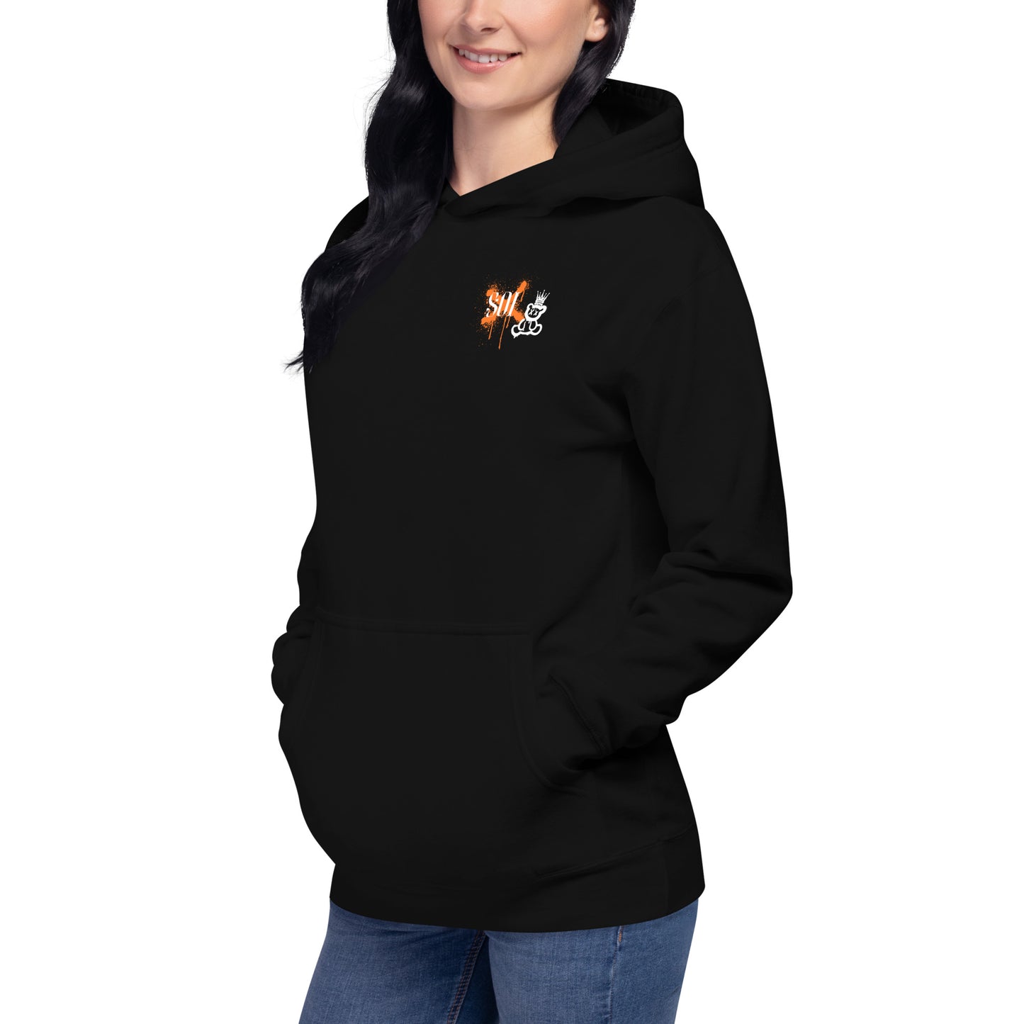 AnnXmadita HOT BURN Hoodie - Black