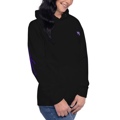 AnnXmadita X LisaIstLost Hoodie - Black / Purple