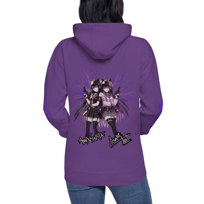 AnnXmadita X LisaIstLost Hoodie - Black / Purple