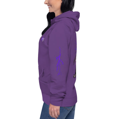 AnnXmadita X LisaIstLost Hoodie - Black / Purple